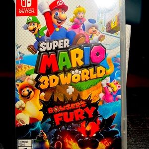 Never opened! (We had a duplicate!) Super Mario 3D World plus Bowser’s Fury!